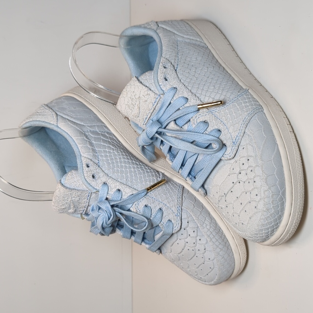 Nike Air Jordan 1 Retro Low NS GS "Ice Blue" 2017 sneakers 6.5Y/ woman 8 EU 39